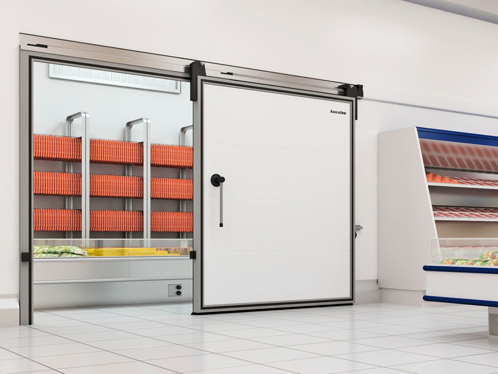 Дверь откатная для охлаждаемых помещений серии IDS