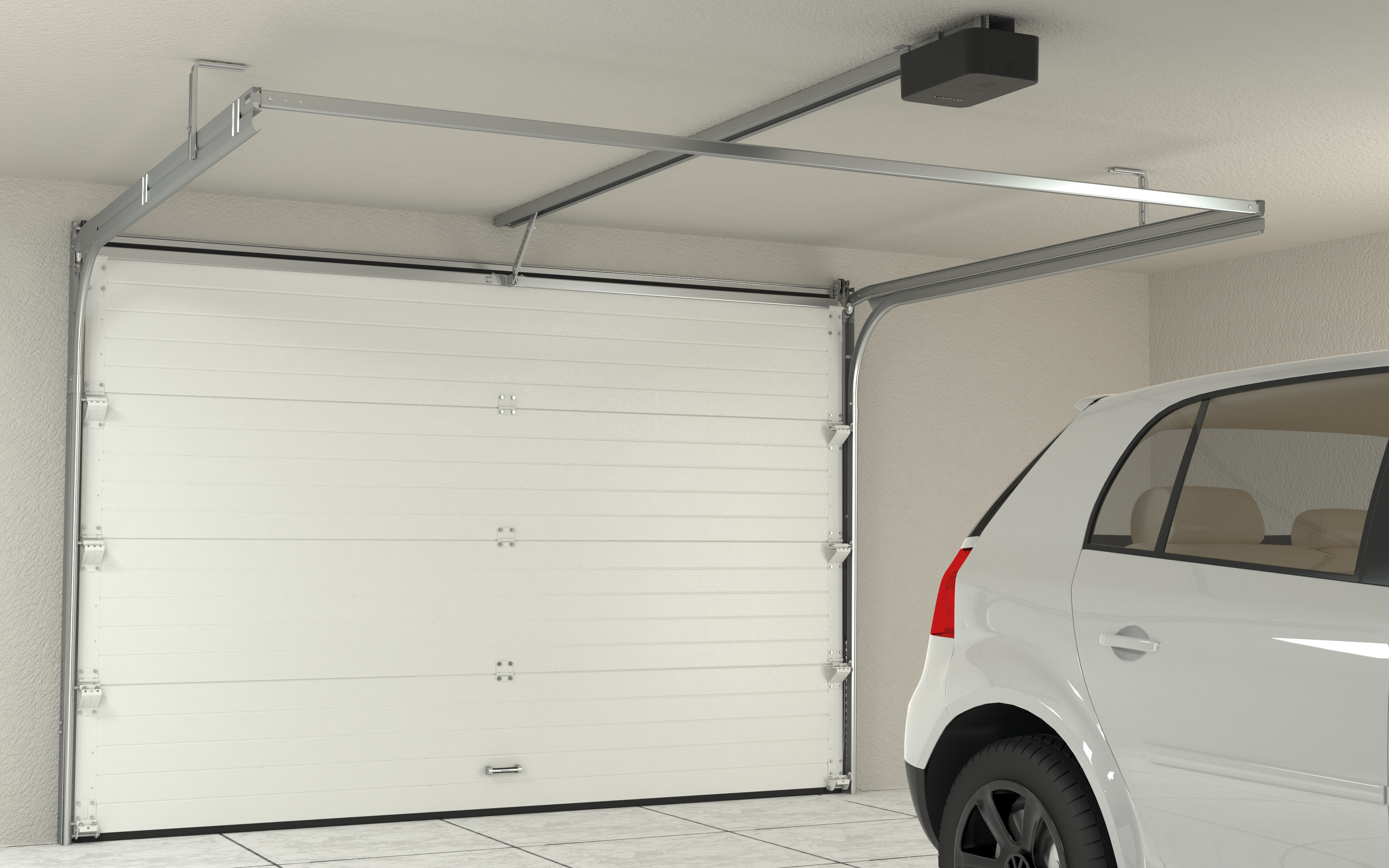 Приводы для бытовых секционных ворот