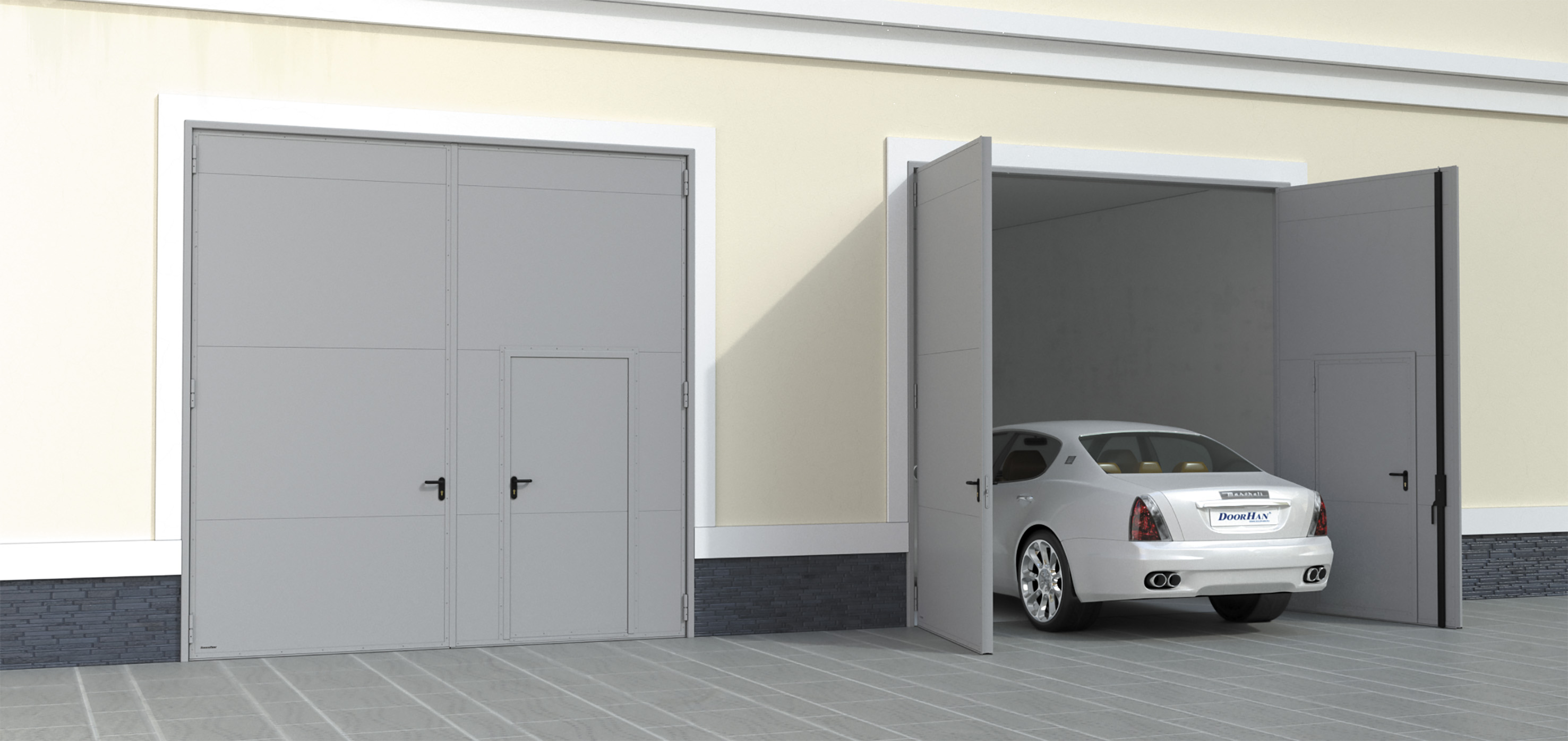 Ochiladigan garaj eshiklari