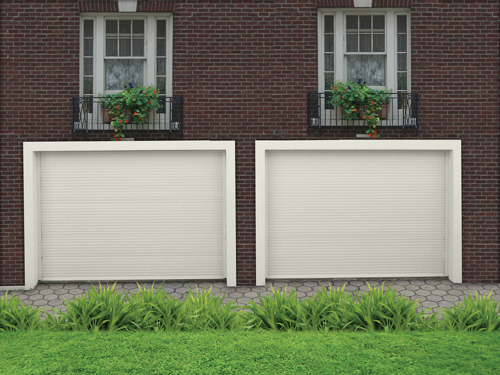 Уличные и гаражные рольворота из одностенного экструдированного профиля RHE84M / RHE84GM