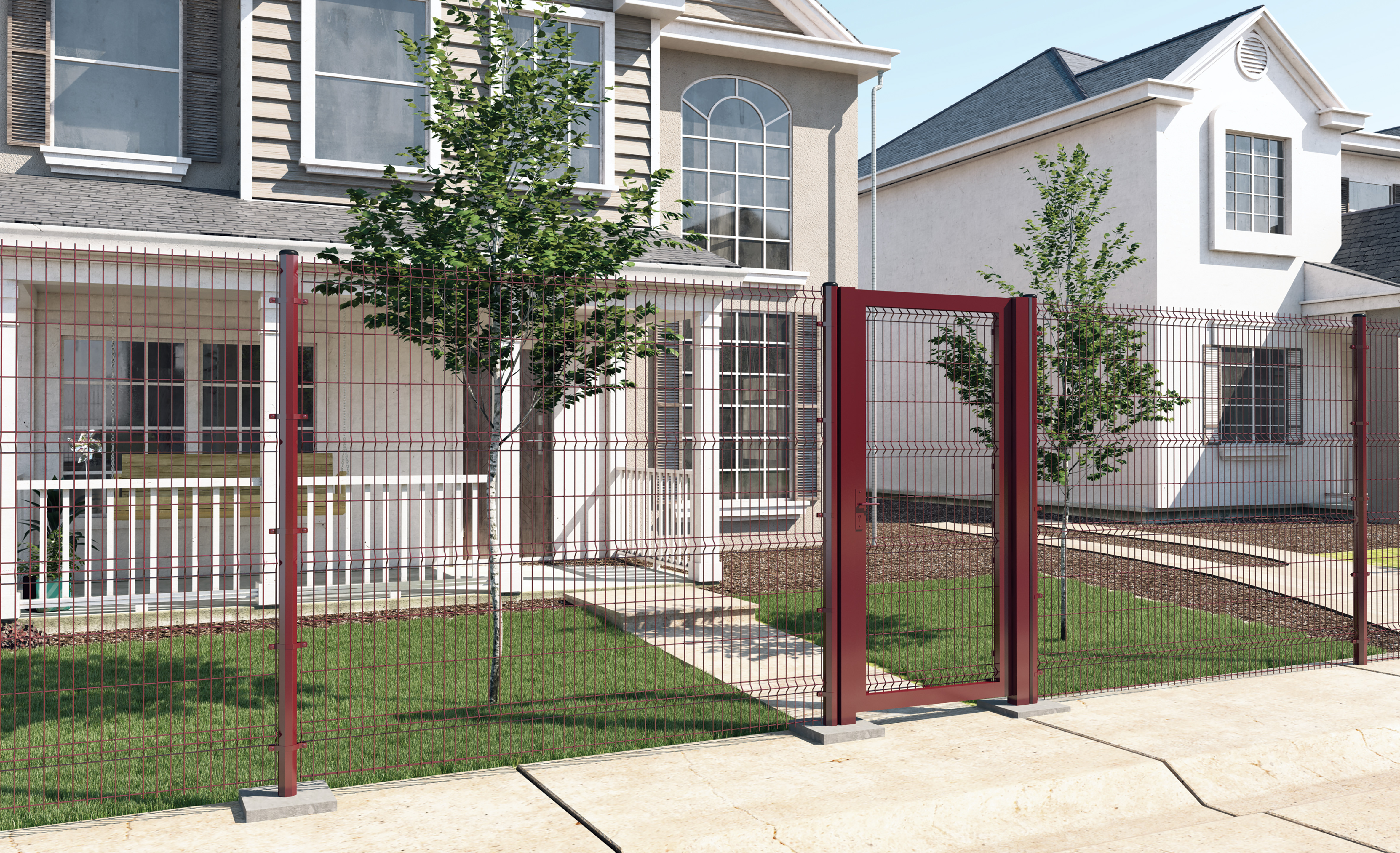 Калитки из сварной сетки