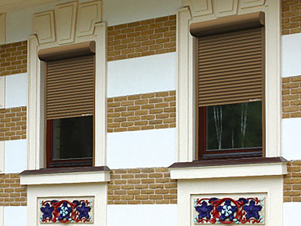 Рольставни PREMIUM для оконных проемов (взломоустойчивые) из экструдированного профиля RHE45